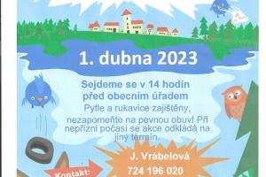 Ukliďme naši obec dne 1.4.2023 od 14:00 hod