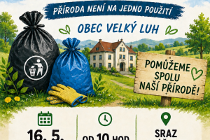 Ukliďme Velký Luh 16.5.2026