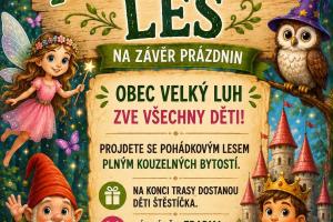 Pohádkový les na závěr prázdnin v neděli 30.8.2026